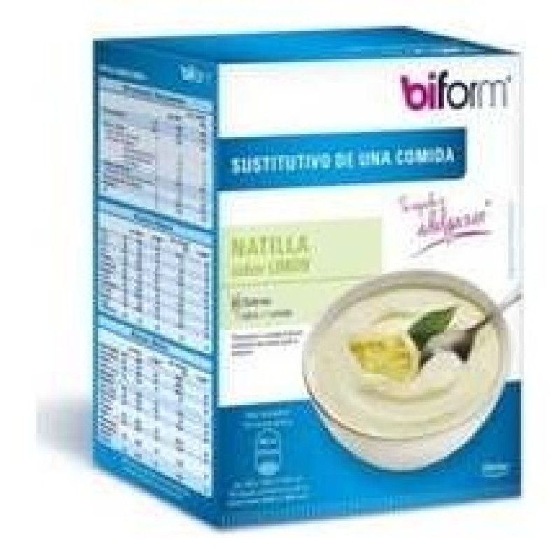 Biform Natillas Limón 6 Sobres - Dietisa