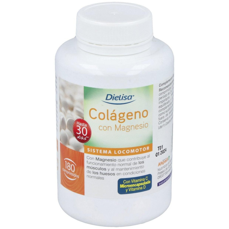 Colágeno con Magnesio 180comp - Dietisa