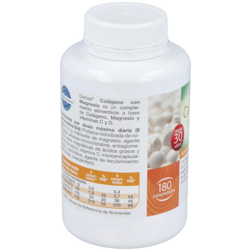 Colágeno con Magnesio 180comp - Dietisa
