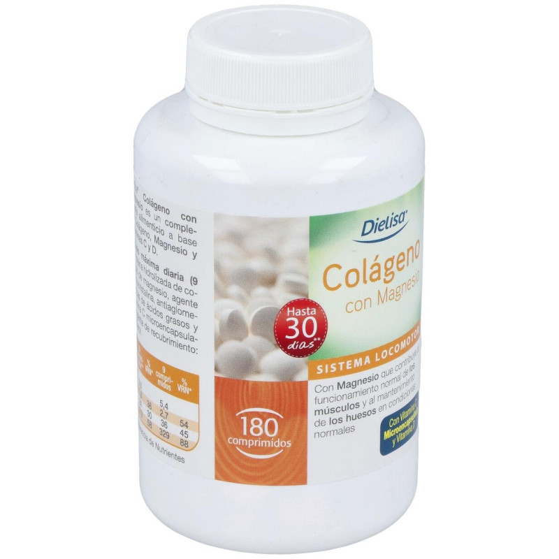 Colágeno con Magnesio 180comp - Dietisa