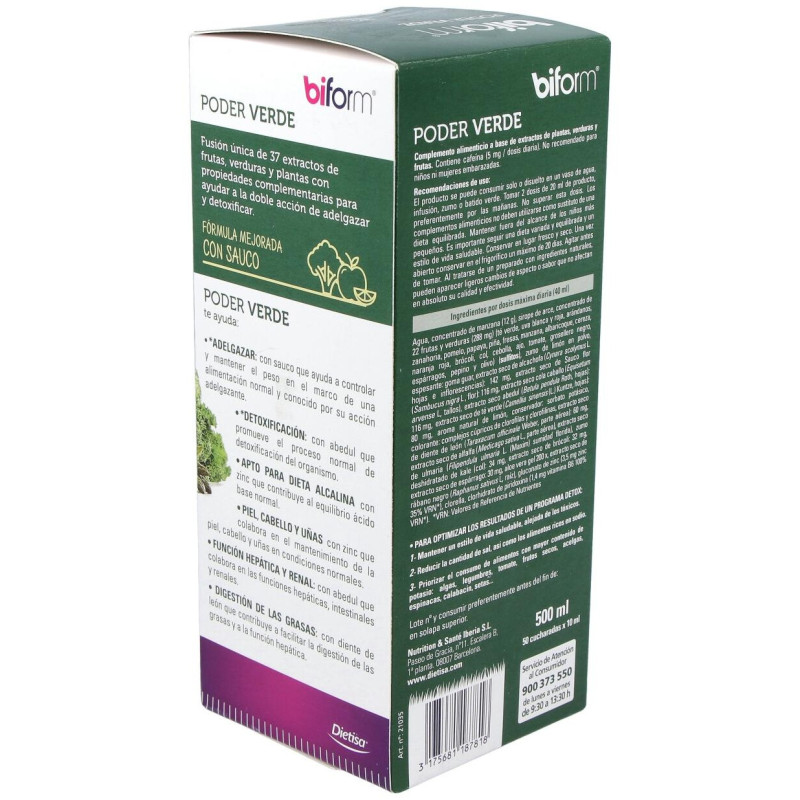 Biform Poder Verde 500ml - Dietisa