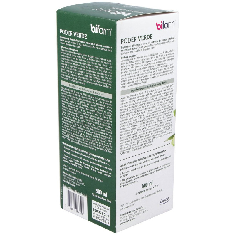 Biform Poder Verde 500ml - Dietisa