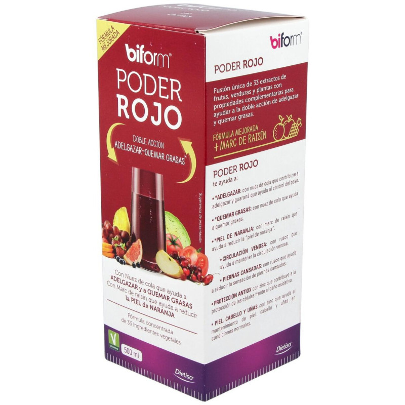Biform Poder Rojo 500ml - Dietisa