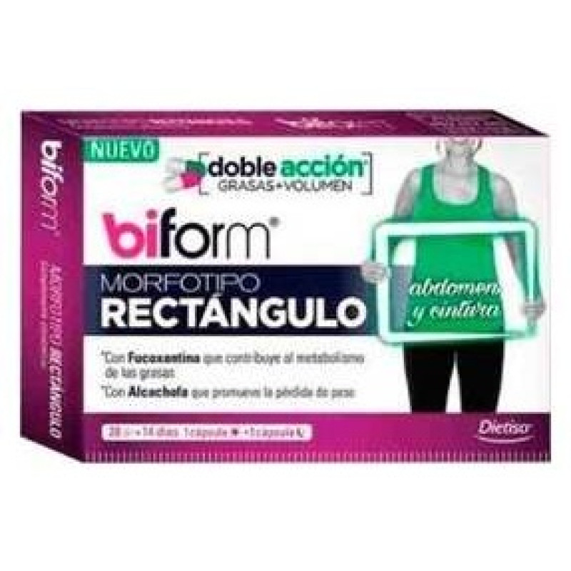 Biform Morfotipo Rectángulo 28cáps - Dietisa