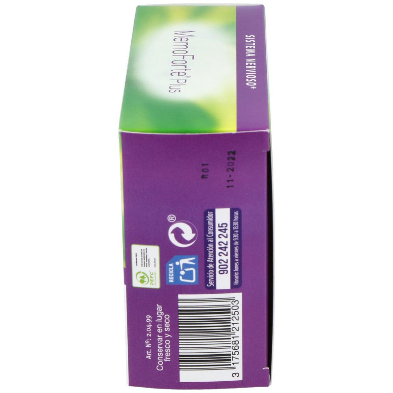 Memoforte Plus 60cap - Dietisa