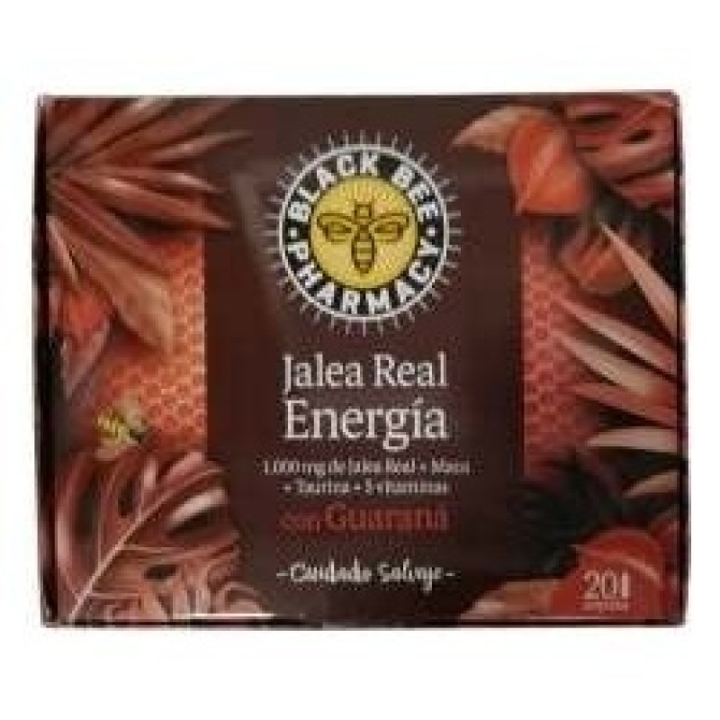 Black Bee Pharmacy Jalea Real Energía, 20 Ampollas - Otras Marcas