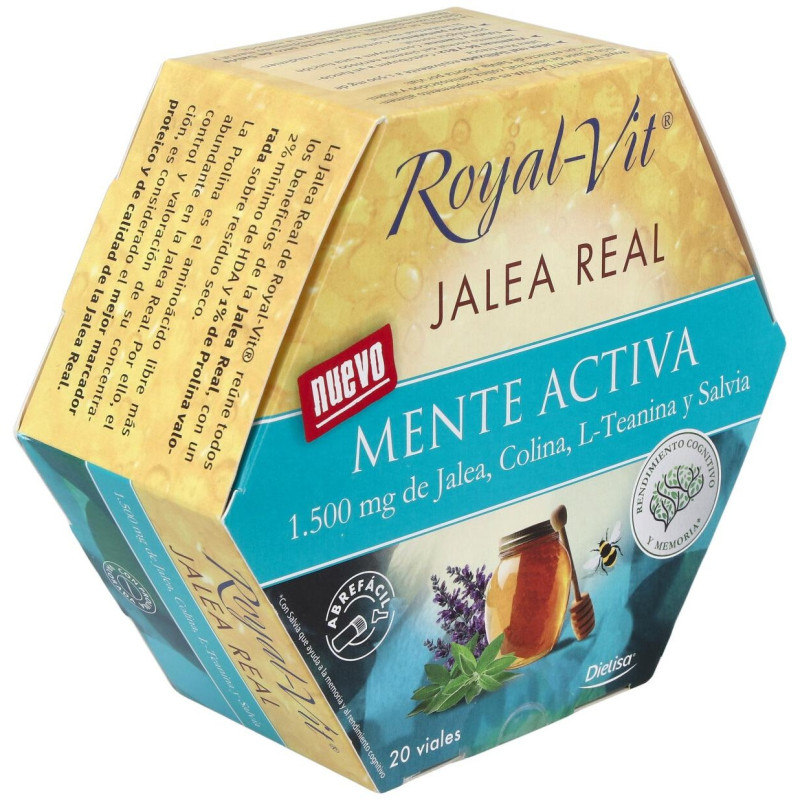 Jalea Real Royal Vit Mente Activa 20viales - Dietisa