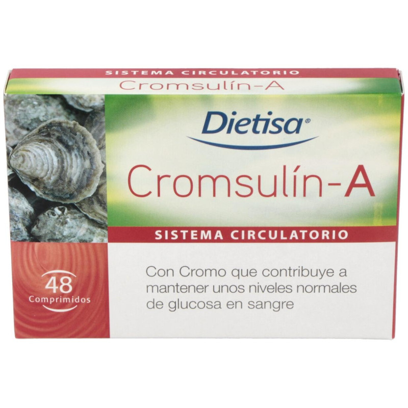 Cromsulin a (diabetes) 48comp - Dietisa