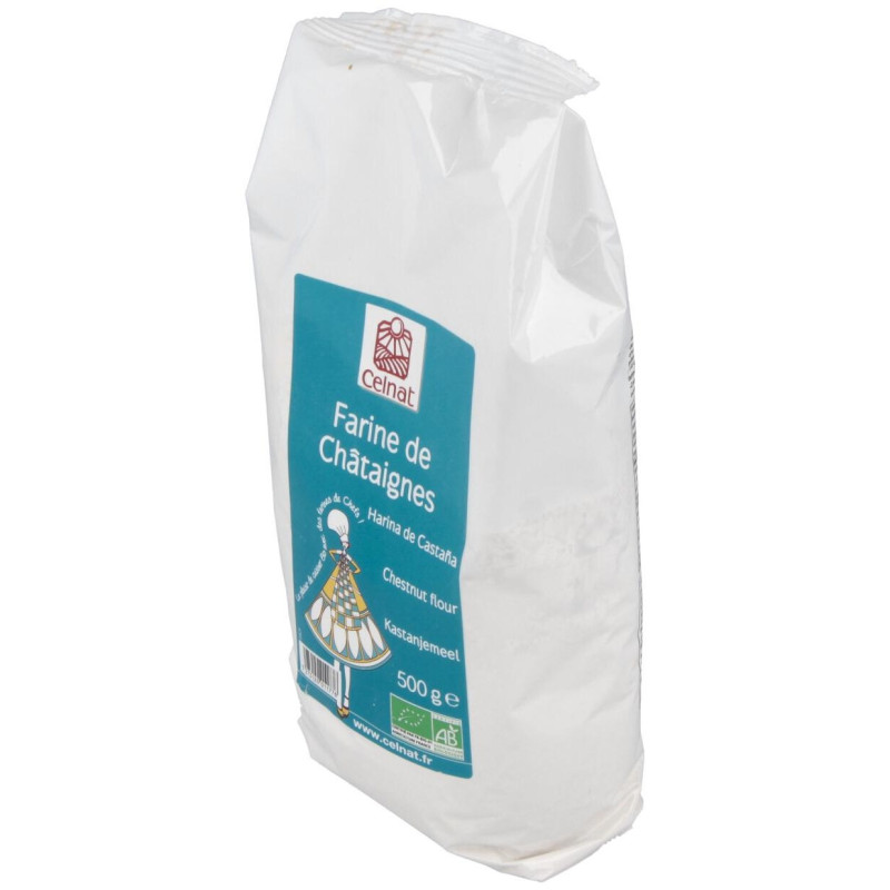 Harina Castañas Bio 500g - Celnat