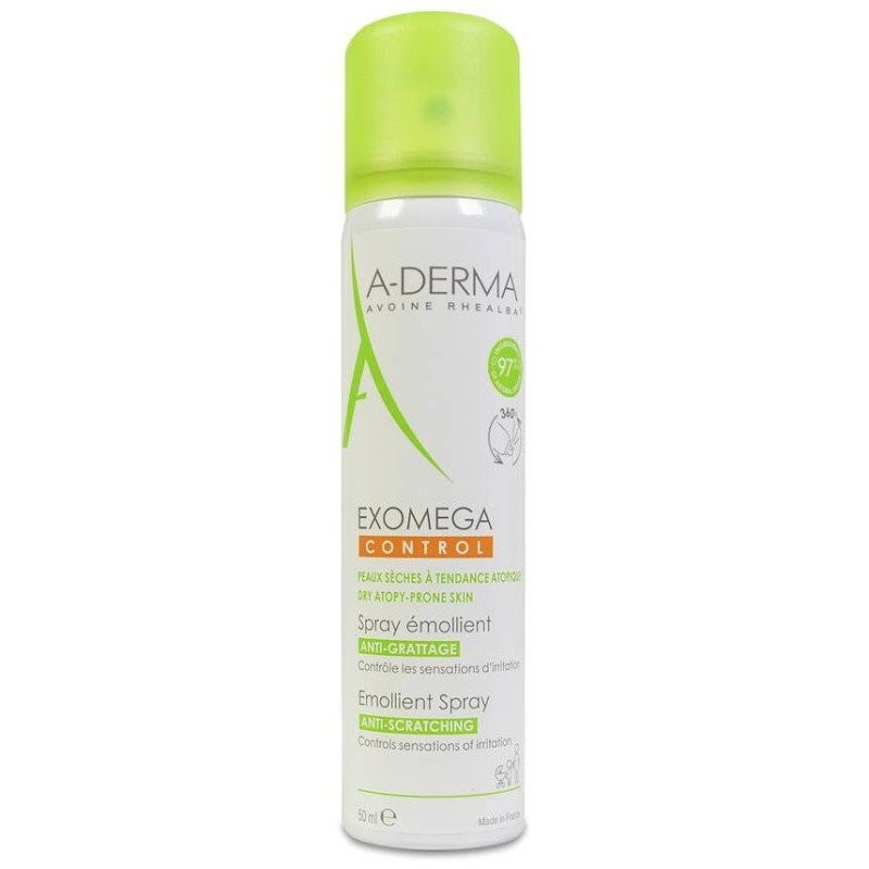 Exomega Control Anti - Rascado Spray Emoliente 50ml - A-derma