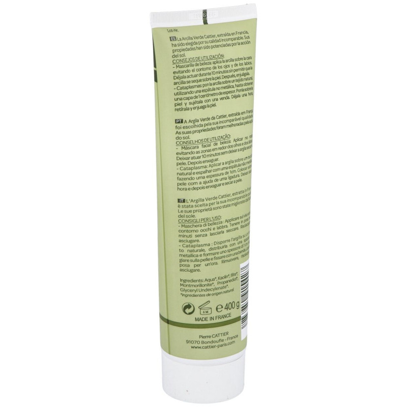 Arcilla Verde En Tubo 400Gr. 2