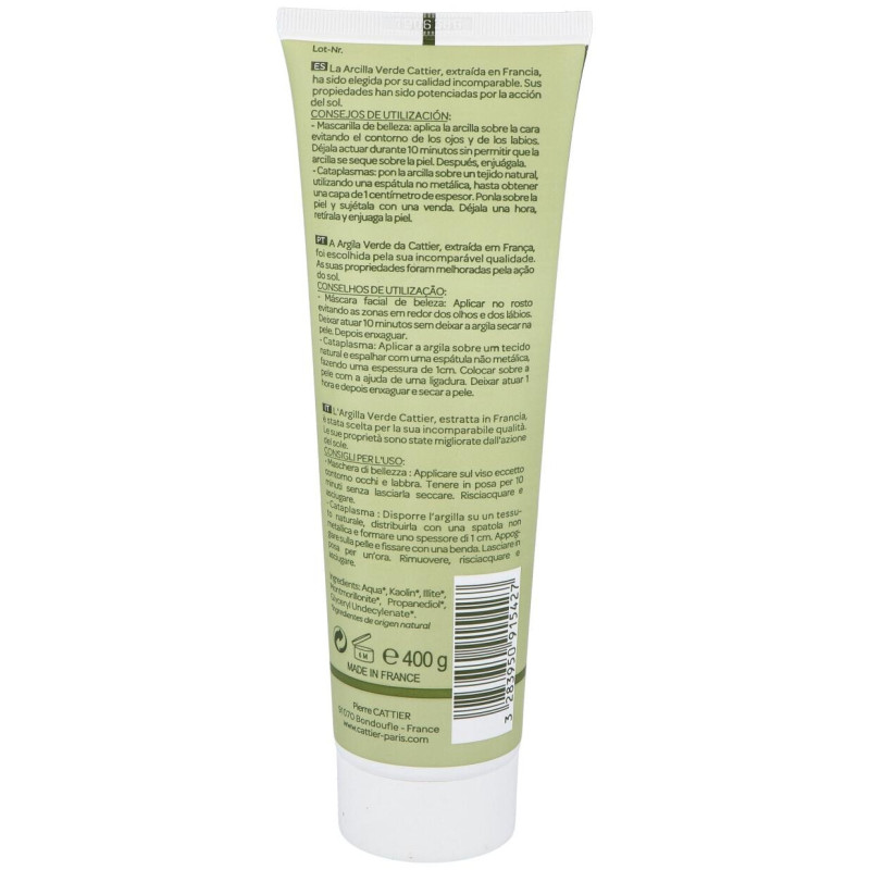 Arcilla Verde En Tubo 400Gr. 2