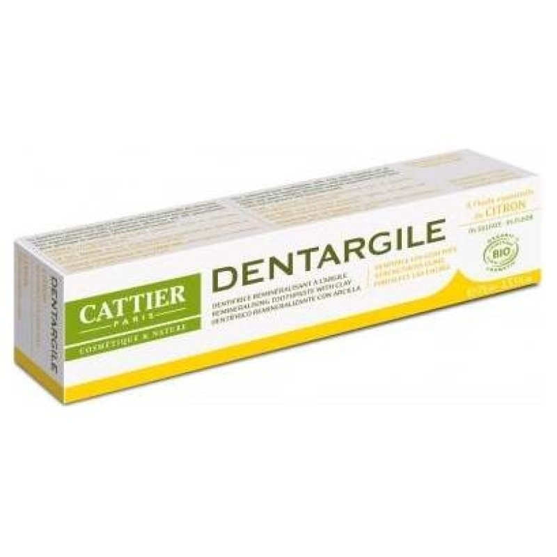 Dentifrico Dentargile Limon Encias Irritadas 75ml - Cattier