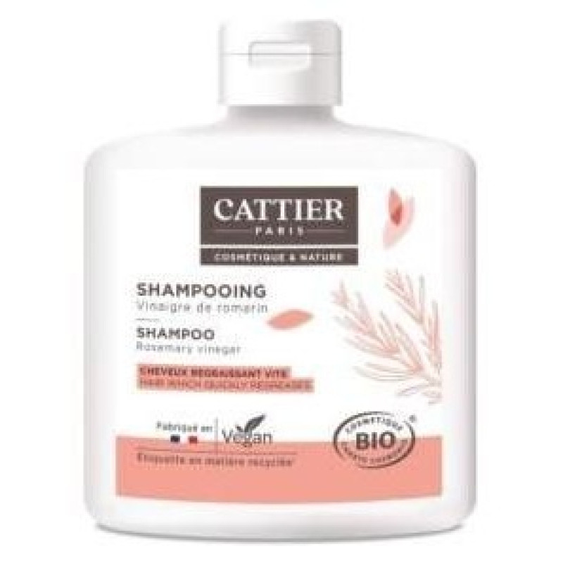 Champu Cabellos Grasos Vinagre de Romero 250ml - Cattier