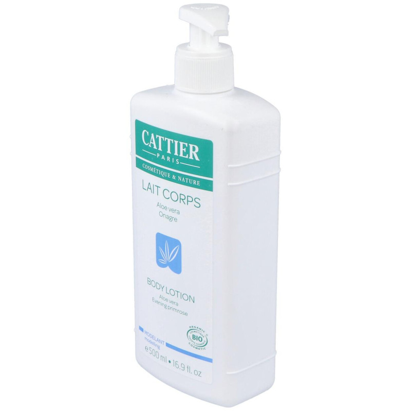 Leche Corporal Modeladora Aloe Vera y Onagra Bio 500ml - Cattier