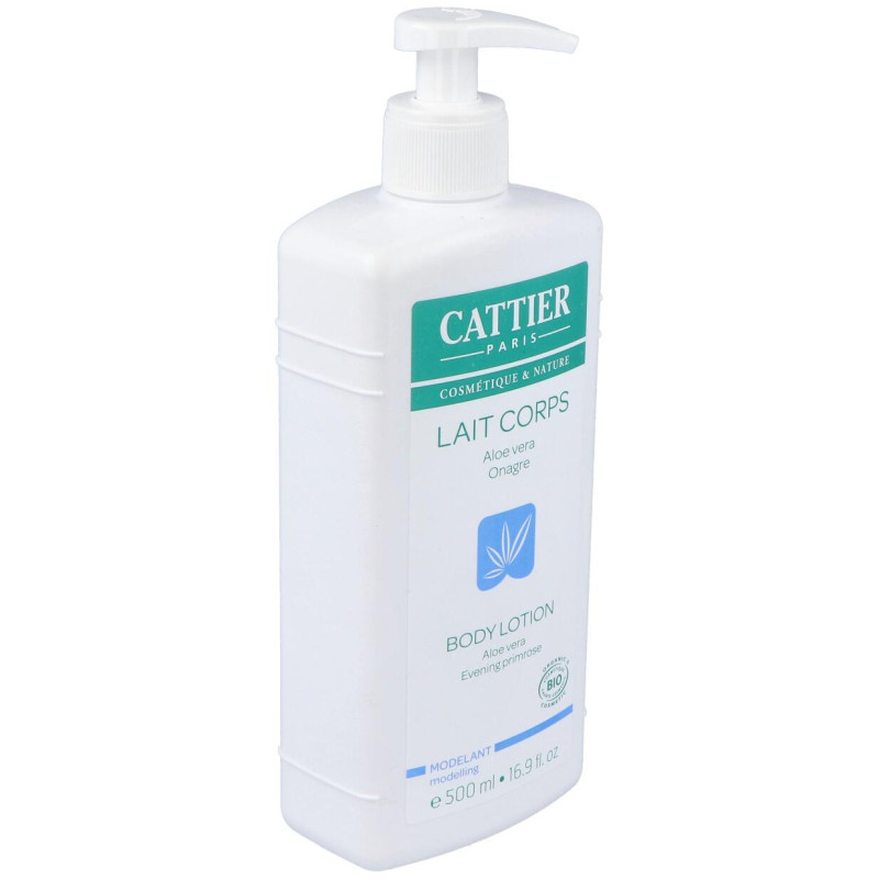 Leche Corporal Modeladora Aloe Vera y Onagra Bio 500ml - Cattier