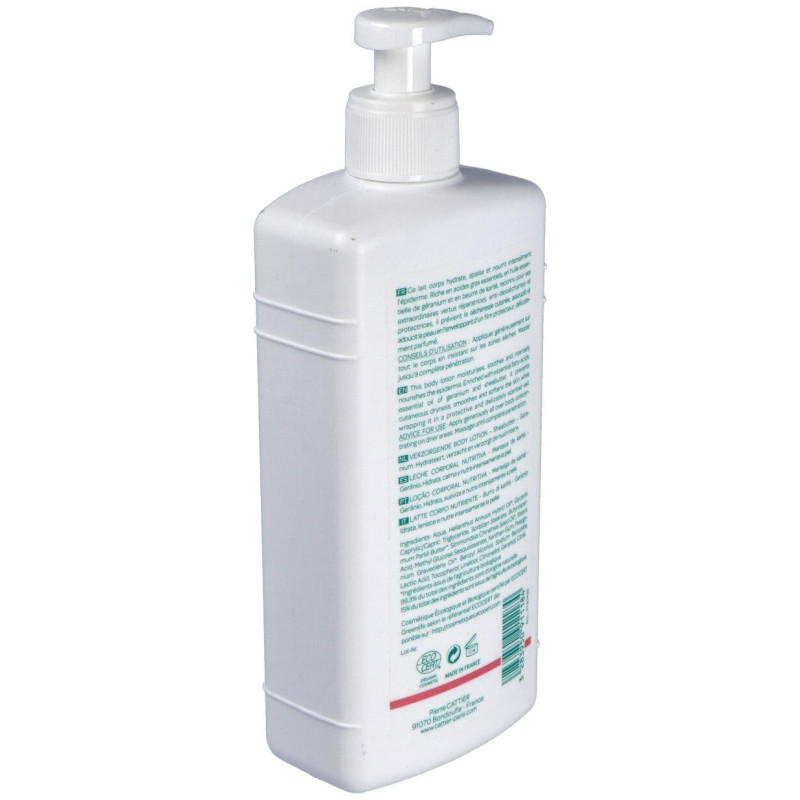 Leche Hidratante Nutrit. (karite, Geranium) 500ml - Cattier