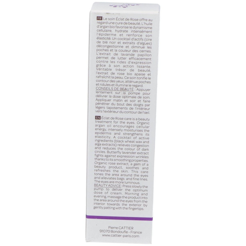 Cattier Concentr Regard Clat De Rose 15 Ml