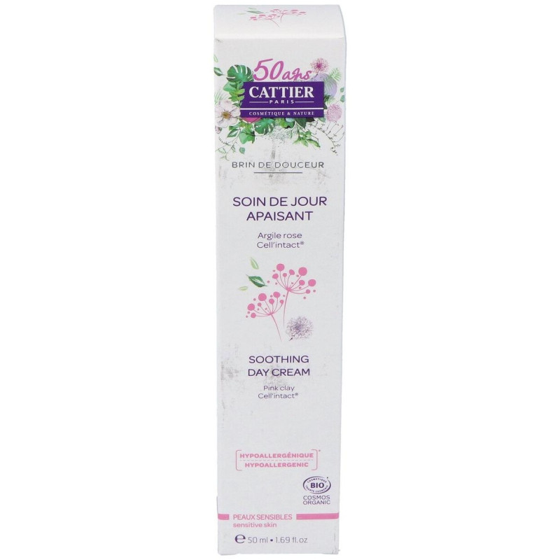 Crema de Dia Calmante 50ml - Cattier