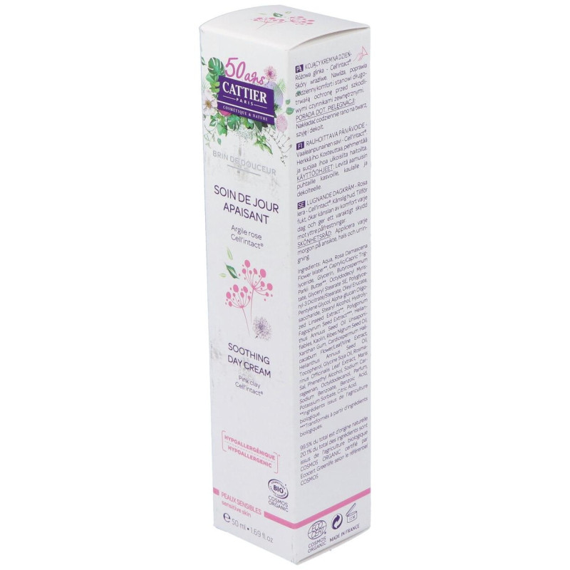 Crema de Dia Calmante 50ml - Cattier