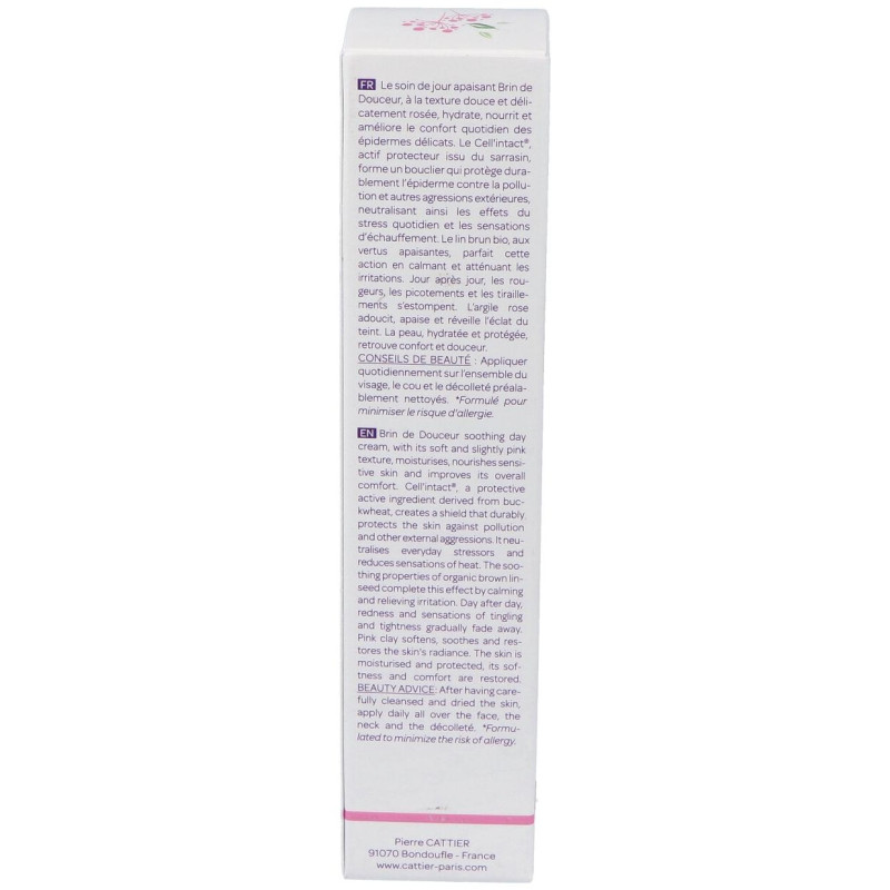 Crema de Dia Calmante 50ml - Cattier