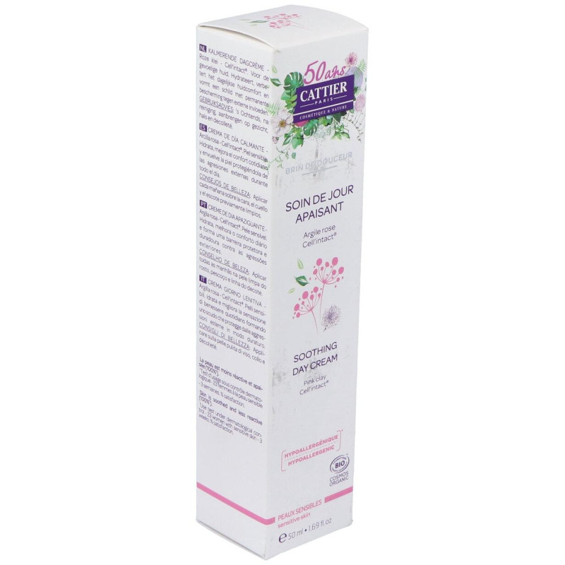 Crema de Dia Calmante 50ml - Cattier