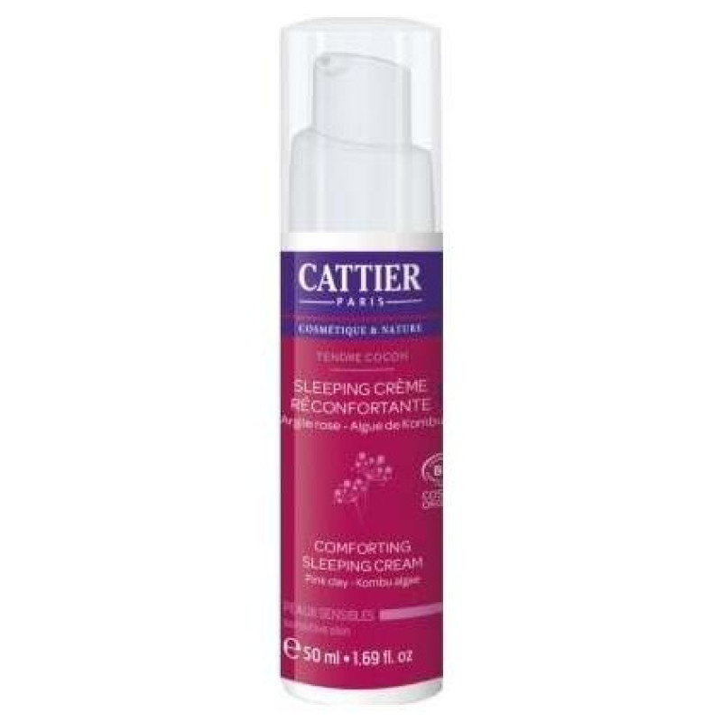 Sleeping Cream Trat. Noche Reconfortante 50ml - Cattier