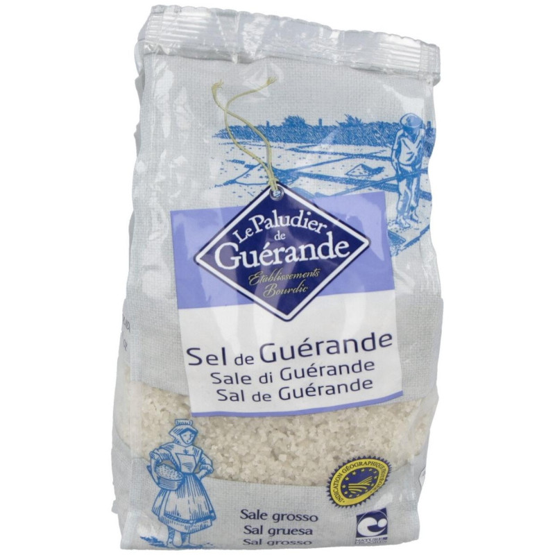 Sal Marina Gris Bretaña Gruesa 1kg - Guerande