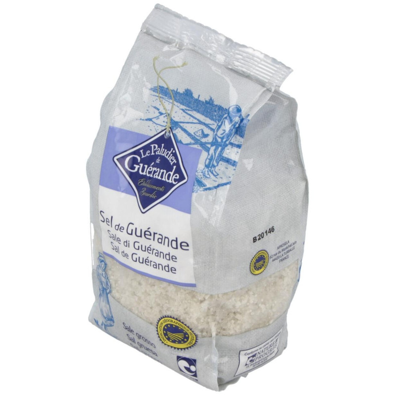 Sal Marina Gris Bretaña Gruesa 1kg - Guerande