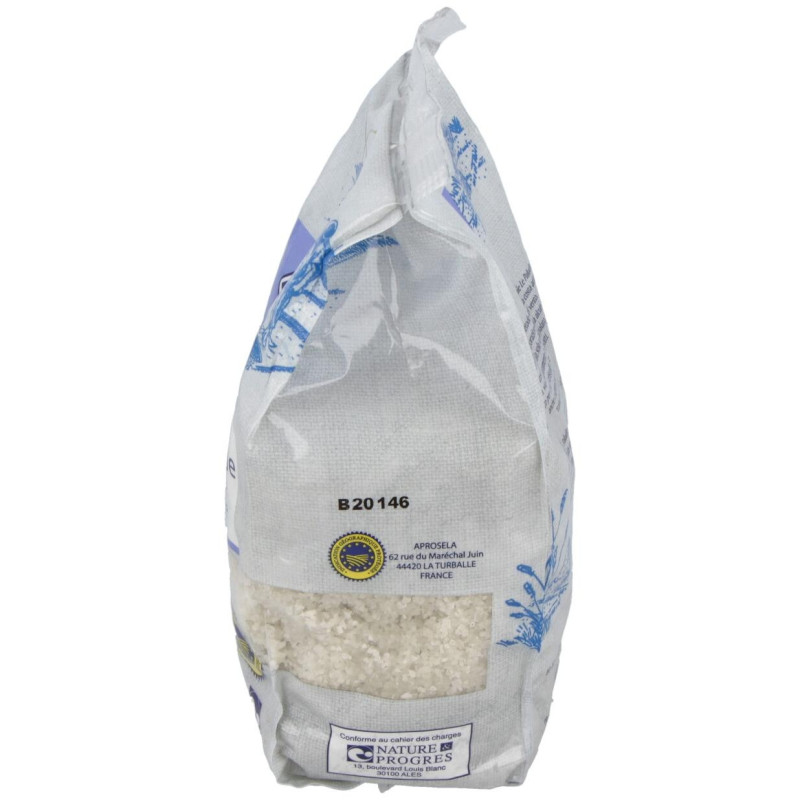 Sal Marina Gris Bretaña Gruesa 1kg - Guerande