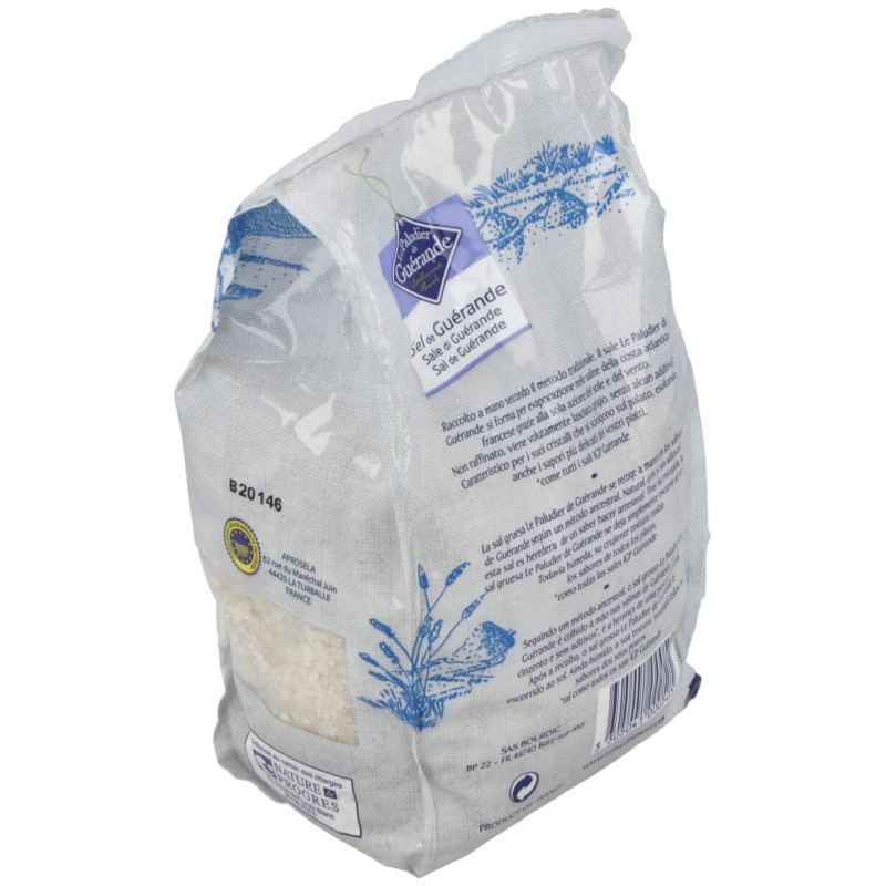 Sal Marina Gris Bretaña Gruesa 1kg - Guerande