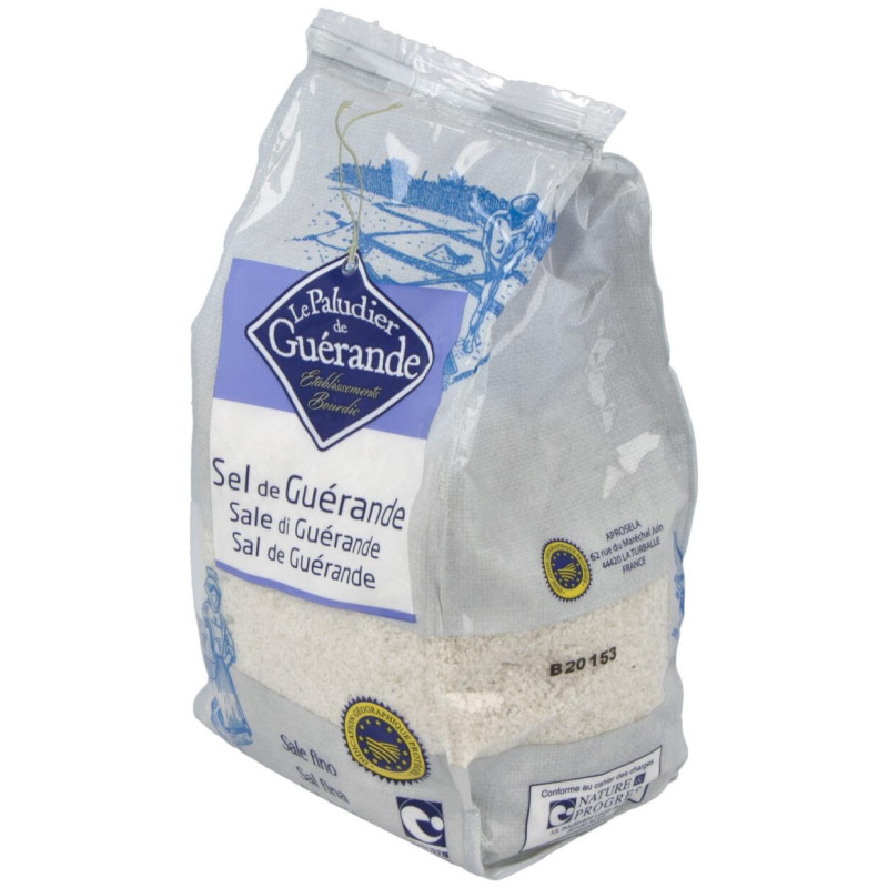 Sal Marina Gris Bretaña Fina 1kg - Guerande