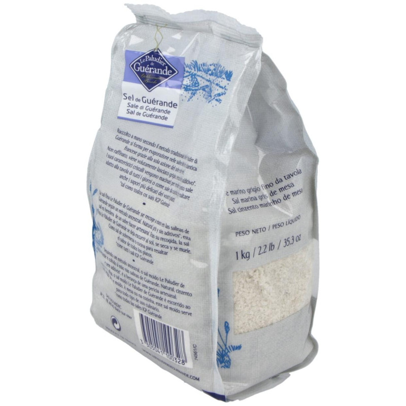 Sal Marina Gris Bretaña Fina 1kg - Guerande