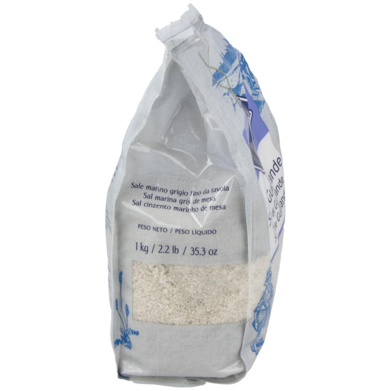 Sal Marina Gris Bretaña Fina 1kg - Guerande