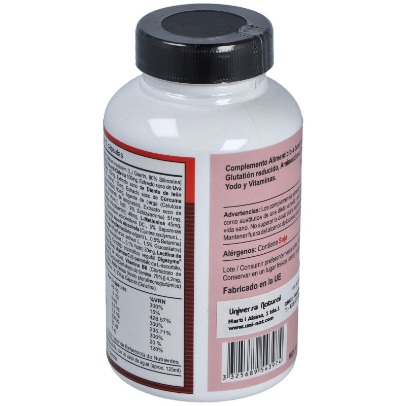 Vedic Health L - Detox Formula Hepatica 100caps - Vbyotics