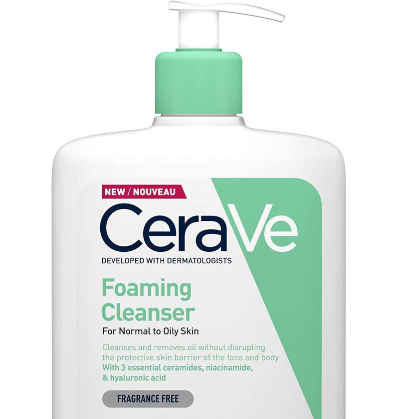 Gel Limpiador Espumoso, 1 L. - CeraVe