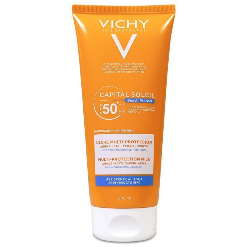 Capital Soleil Beach Leche Protectora spf50+ 200ml - Vichy