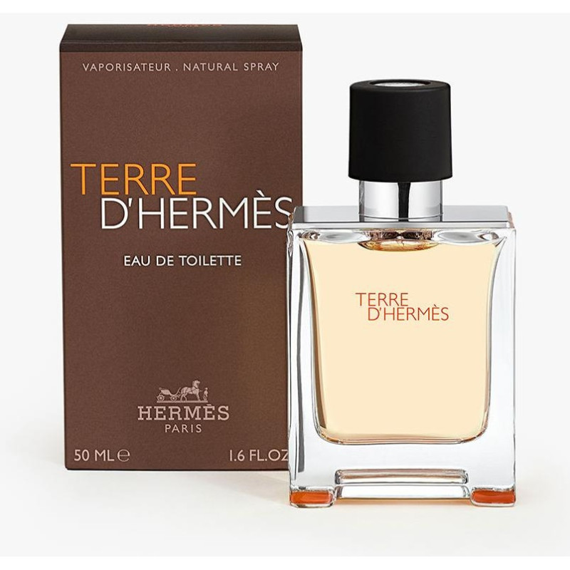 Terre D'hermes Eau de Toilette 50ml - Hermes Paris