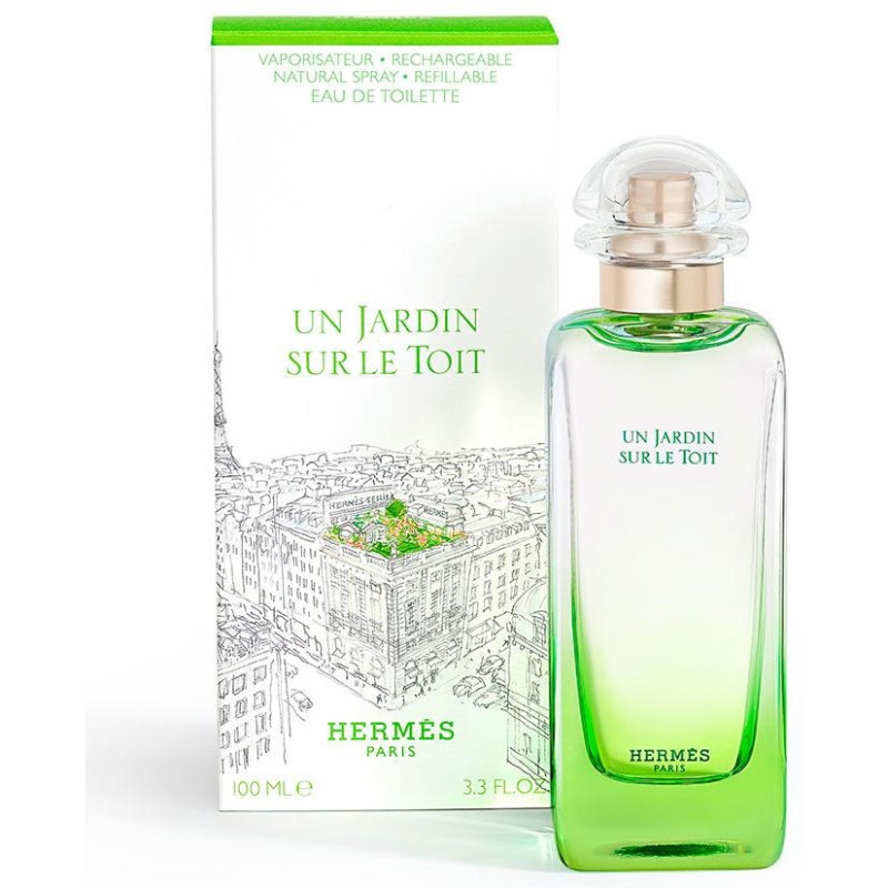 Paris Un Jardin Sur Le Toit Eau de Toilette 100ml Vaporiz - Hermes