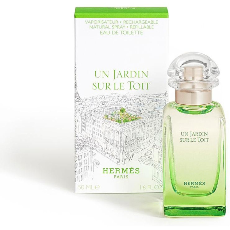 Paris Un Jardin Sur Le Toit Eau de Toilette 50ml Vaporiza - Hermes