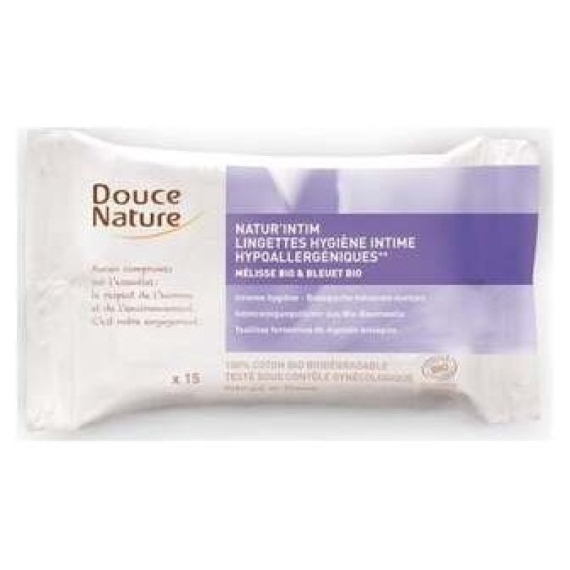 Toallitas Intimas Eco 15uds - Douce Nature