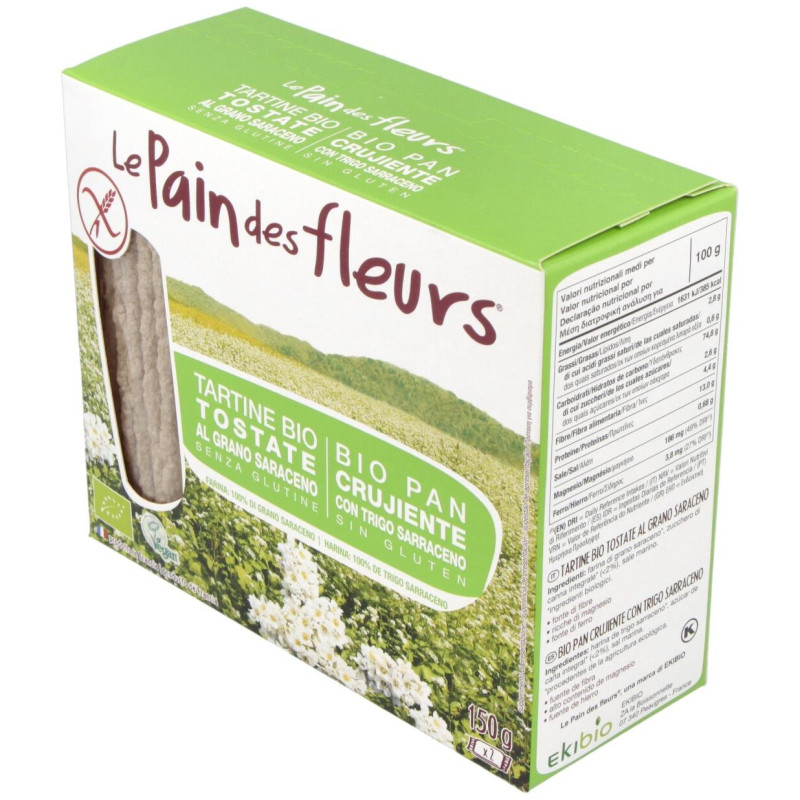 Cracker Trigo Sarraceno 150gr. Bio Sg Vegan - Le Pain Des Fleurs