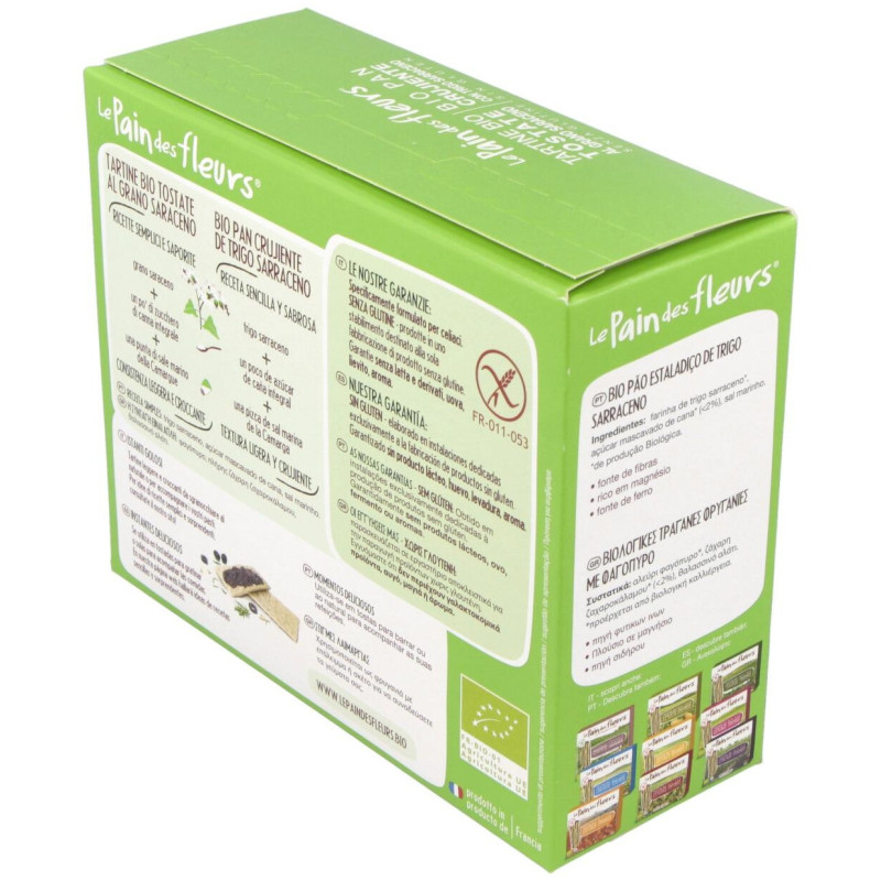 Cracker Trigo Sarraceno 150gr. Bio Sg Vegan - Le Pain Des Fleurs