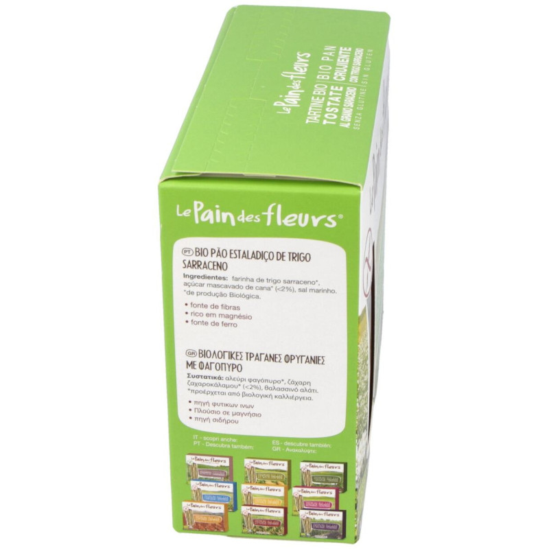 Cracker Trigo Sarraceno 150gr. Bio Sg Vegan - Le Pain Des Fleurs