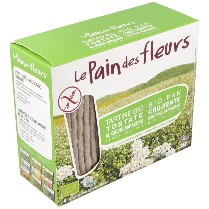 Cracker Trigo Sarraceno 150gr. Bio Sg Vegan - Le Pain Des Fleurs