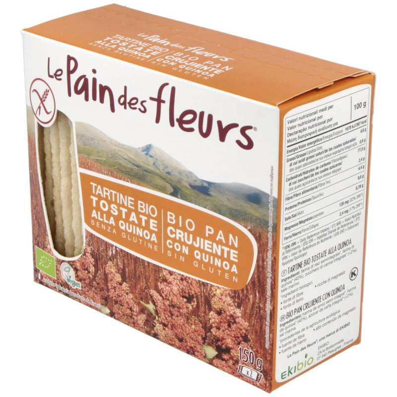 Cracker Quinoa 150gr.bio Sg Vegan - Le Pain Des Fleurs