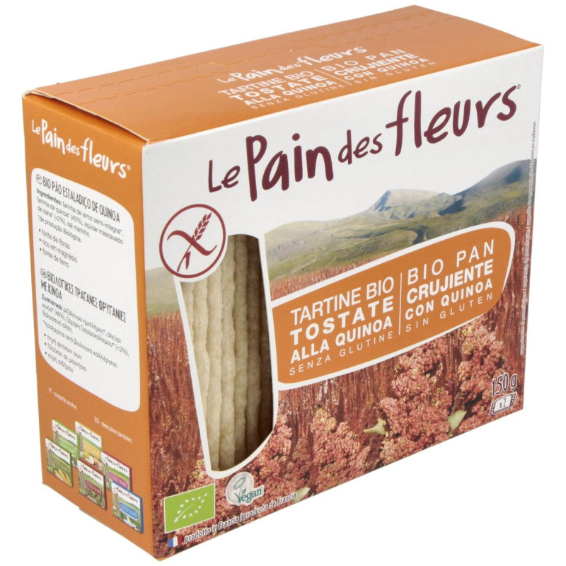 Cracker Quinoa 150gr.bio Sg Vegan - Le Pain Des Fleurs