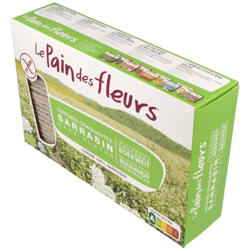 Cracker Trigo Sarraceno 300gr. Bio Sg Vegan - Le Pain Des Fleurs