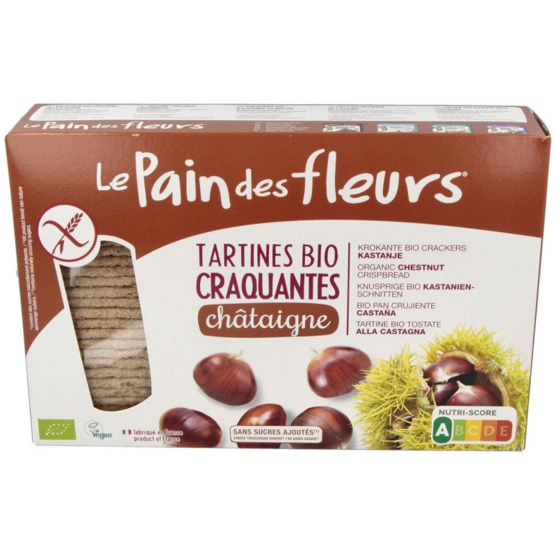 Cracker Castaña 300gr. Bio Sg Vegan - Le Pain Des Fleurs