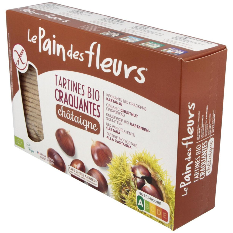 Cracker Castaña 300gr. Bio Sg Vegan - Le Pain Des Fleurs